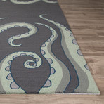 Design Campus Aquatics Area Rug // Dark Gray + Light Gray (2' x 3')