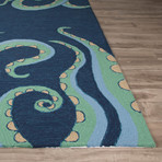 Design Campus Aquatics Area Rug // Blue + Green (2' x 3')