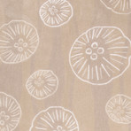 Coastal Tides Meduses Area Rug // Beige + Ivory (2' x 3')