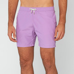 Arthur Swim Trunk // Purple Paisley (L)