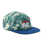 Digi Cap // Camo + Blue