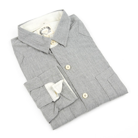 Classic Button-Up // Grey (S)