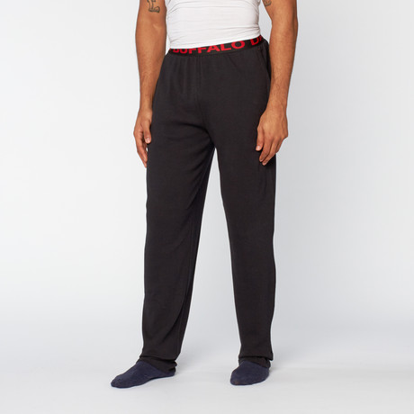 Waffle Knit Logo Pant // Cannon (L)