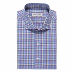 Button-Up Dress Shirt // Multi-Color Check (Tailored 15 Neck, 32-33 Sleeve)