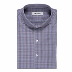 Button-Up Dress Shirt // Navy Glen Plaid (Tailored 15 Neck, 32-33 Sleeve)