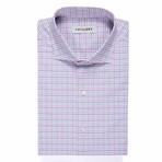 Button-Up Dress Shirt // Pastel Check (Tailored 15 Neck, 32-33 Sleeve)