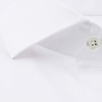 Button-Up French Cuff Dress Shirt // White Sea Island Twill (Tailored 15 Neck, 32-33 Sleeve)