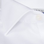 Button-Up Non-Iron Dress Shirt // White Twill (Traditional 15 Neck, 32-33 Sleeve)