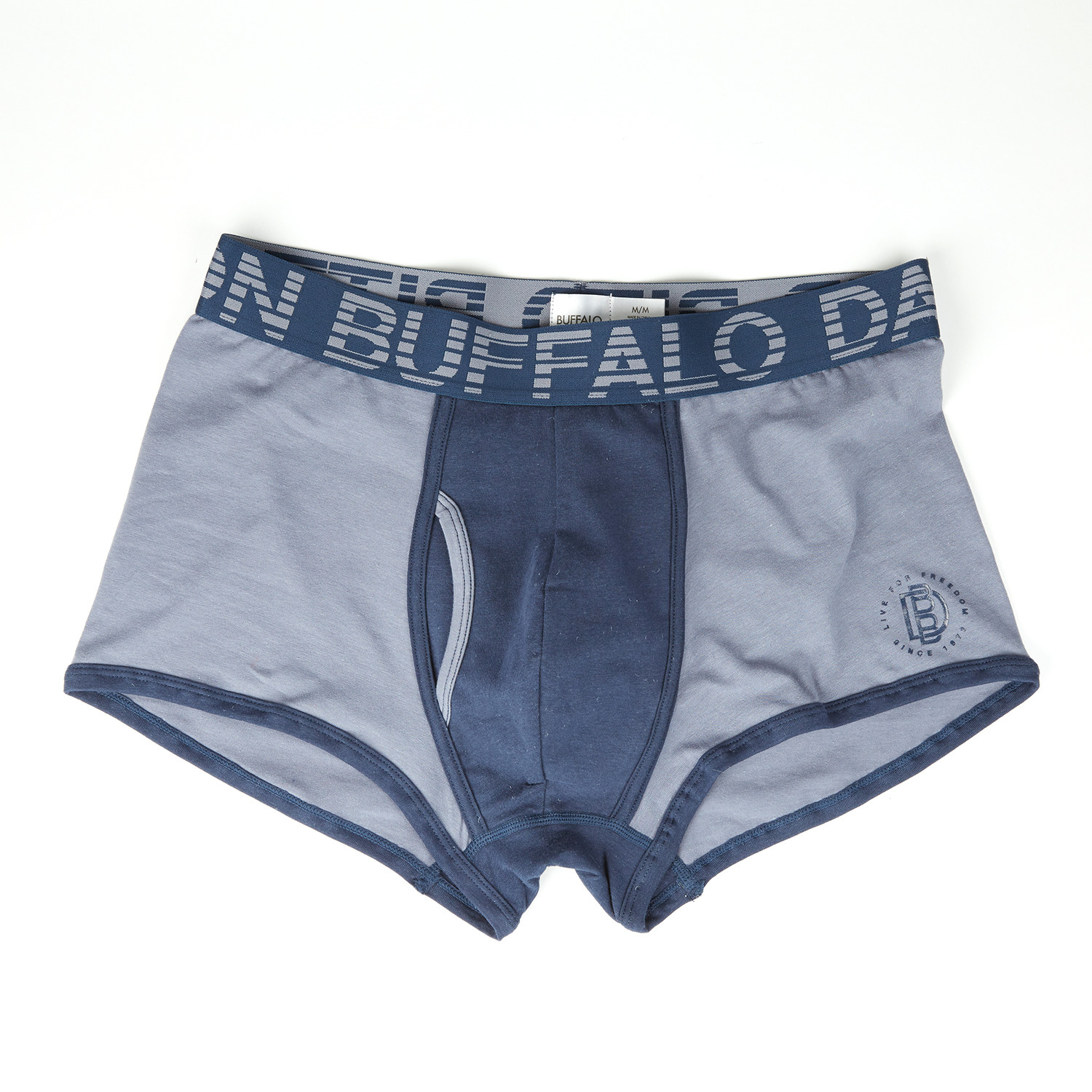 Cotton Stretch Trunk // Folkstone (S) - Buffalo Underwear - Touch of Modern