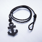 Carbon Fiber Anchor Bracelet