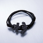 Carbon Fiber Anchor Bracelet