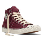 Rambler Hi // Canvas Burgundy (US: 10)