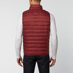 Brooklyn Packable Down Vest // Wine (S)