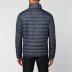 Empire Packable Down Jacket // Dark Denim Print (M)