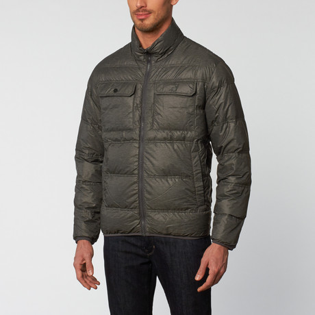 Fulton Pocket Down Jacket // Dark Heather Grey (S)