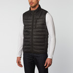 Hugh Packable Down Vest // Black (S)