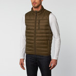 Hugh Packable Down Vest // Loden (XL)