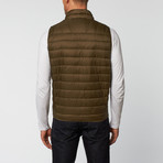 Hugh Packable Down Vest // Loden (XL)