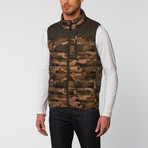 Hugh Packable Down Vest // Sequoia Camo (L)