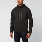 Kingston Rain Jacket // Black (L)