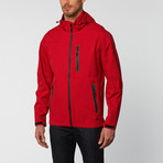 Kingston Rain Jacket // Chili Pepper (S)