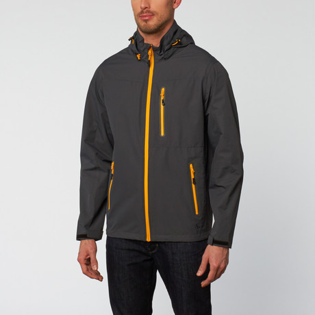 Kingston Rain Jacket // Graphite (S)