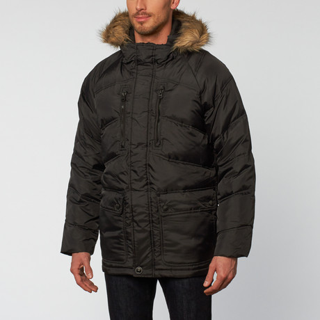 Bowry Down Parka // Black (S)