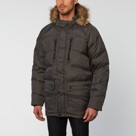 Bowry Down Parka // Graphite (S)