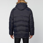 Bowry Down Parka // Hawke Navy (M)