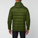 Lennox Chevron Packable Down Jacket // Kombu Green (2XL)