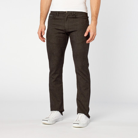 Point Zero // Flax Elastic Stretch Pant // Charcoal (S)