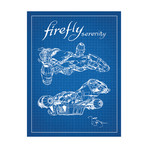 Firefly Serenity Cutaway (Blue Grid)
