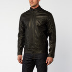 Moto Collar Jacket // Black (L)