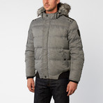 Sherpa Lined Down Bomber // Grey (XL)