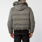 Sherpa Lined Down Bomber // Grey (XL)