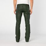 Point Zero // 5 Pocket Stretch Coated Jean // Hunter (XS)