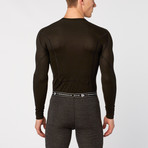 Perfect Fit Long-Sleeve Performance Shirt // Black (S)