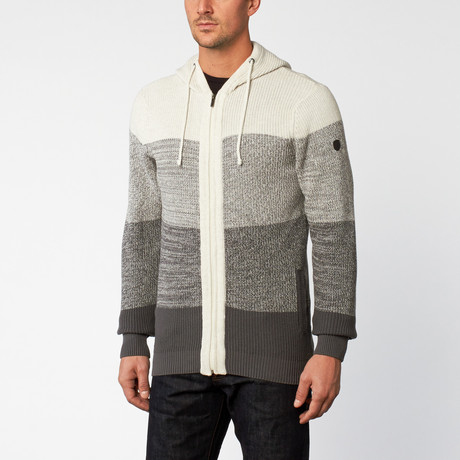 Full Zip Cardigan // Eggshell (S)