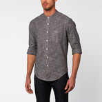 Jacob Holston // Dean Round Collar Shirt // Grey Chambray (XS)