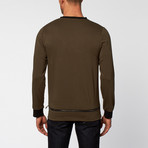 Jacob Holston // Sean Zipper Sweatshirt // Army (XS)