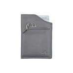 Natsu Card Holder Wallet // Grey