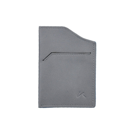 Natsu Card Holder Wallet // Grey
