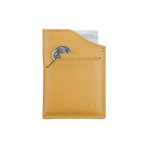 Natsu Card Holder Wallet // Tan
