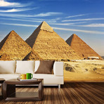 Egyptian Getaway Wall Mural Decal (4 Panels // 93" Width)