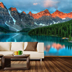 Weekend Retreat Wall Mural Decal (4 Panels // 93" Width)