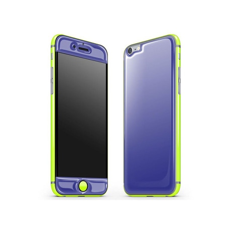 Glow Gel Combo // Purple + Neon Yellow // iPhone 6/6S