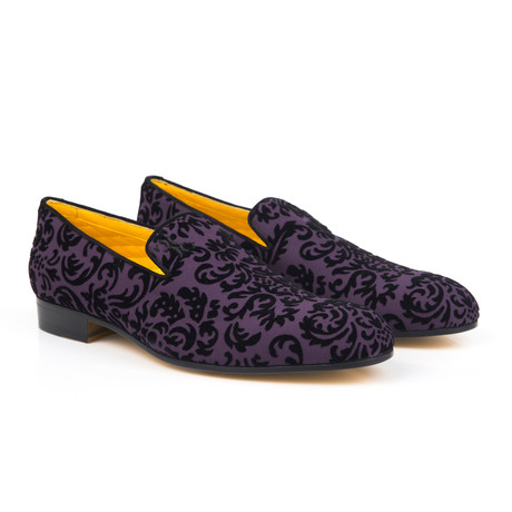 Scrolled Slip-On // Violet (Euro: 39)