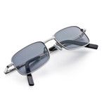 Compact Sunglasses // Black Polarised Lens