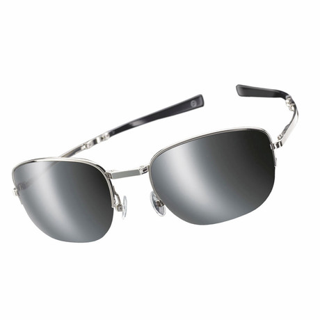 Admiralty Sunglasses // Black Mirrored Lens