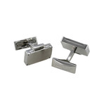 ST. Dupont Valisette Cufflinks // Brushed Finish